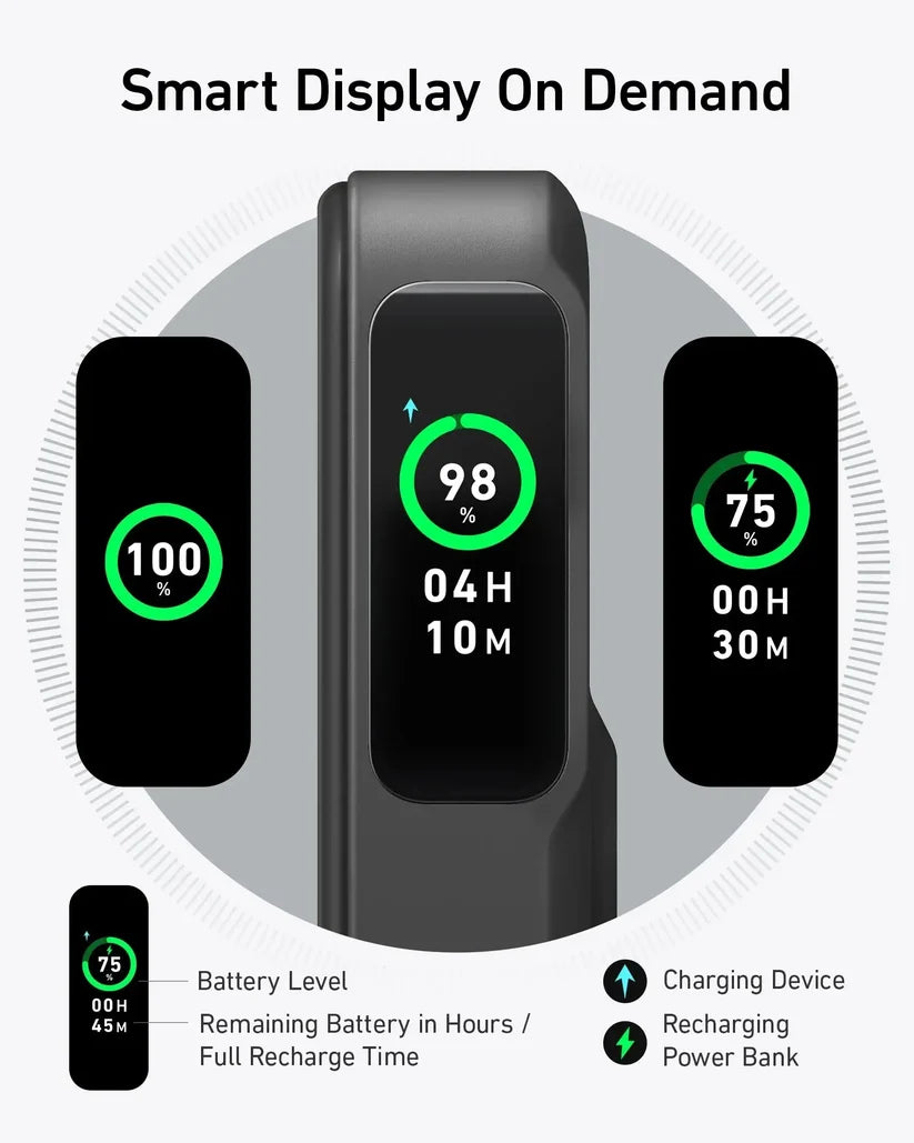 Anker Power Bank MagGo 10000mAh Qi2 Certified 15W Portable Charger A1654