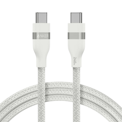 Anker 240W USB-C to USB-C Cable Upcycled & Braided with Ultra-Fast Charging - 3.3ft