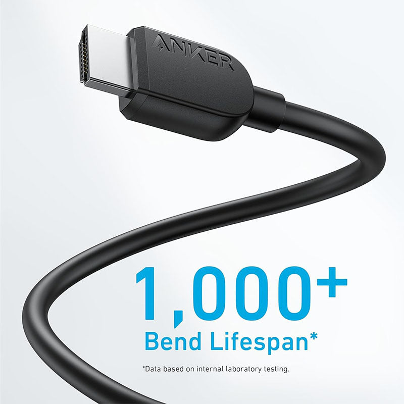Anker Ultra High-Speed HDMI Cable 8K 60Hz 48Gbps Certified HDMI 2.1 Cable 4K 120Hz