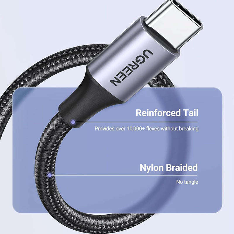 Ugreen USB-A to USB-C Fast Charging Cable - 1m - Black