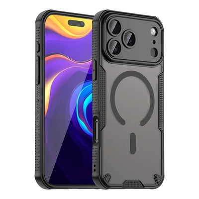 iPhone 17 Pro Max - Translucent ForgeCore Magnetic Armor Phone Case