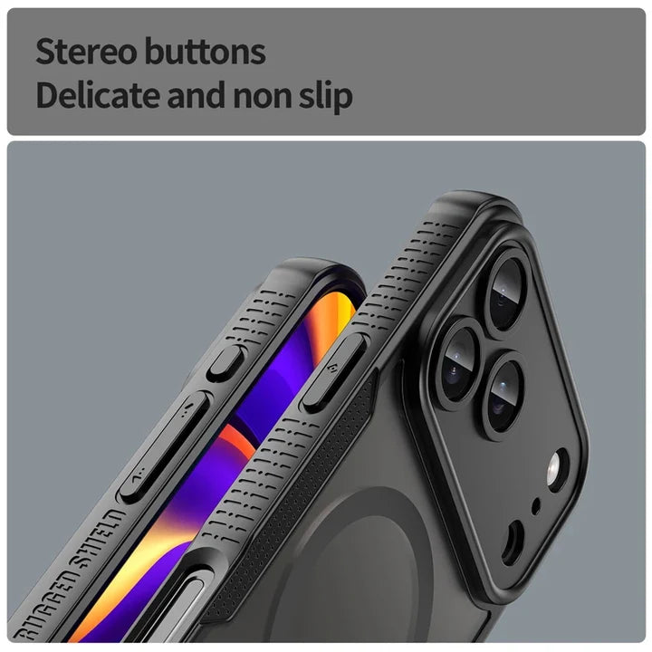 iPhone 17 Pro Max - Translucent ForgeCore Magnetic Armor Phone Case