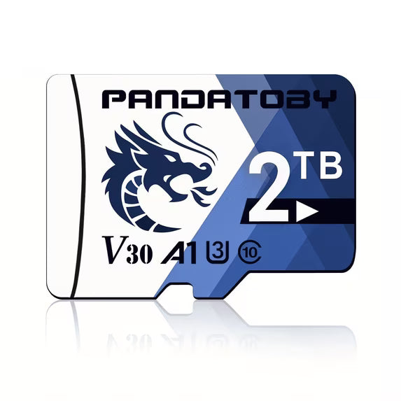 2T Micro SD Card Class 10 , UHS-I, C10, U3, V30, 4K, Large Capacity Full HD Memory Card Suitable For Smartphones, Cameras, Computers, Gaming And Other Android Devices