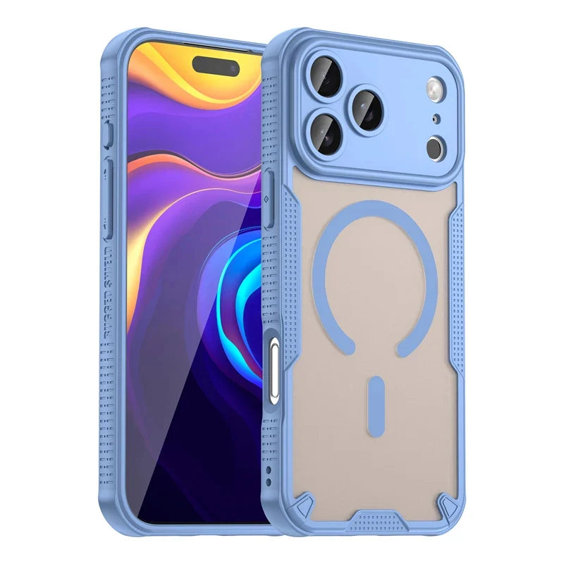 iPhone 17 Pro Max - Translucent ForgeCore Magnetic Armor Phone Case