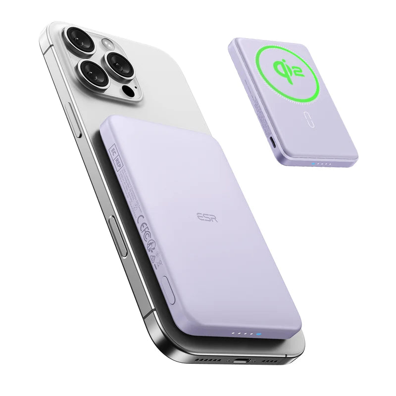 [CCC Certified] ESR Qi2 Magslim 5000mAh Magnetic Power Bank