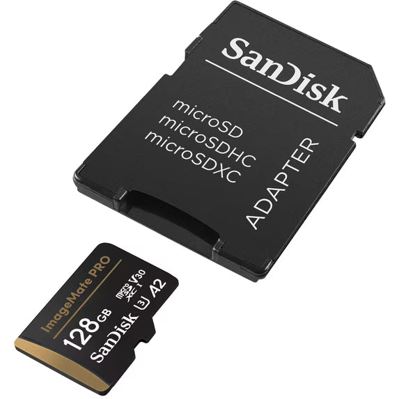 SanDisk ImageMate Pro 128GB microSDXC Flash Memory Card
