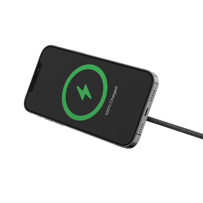 Portable Wireless Charger Pad with Official MagSafe Charging 15W