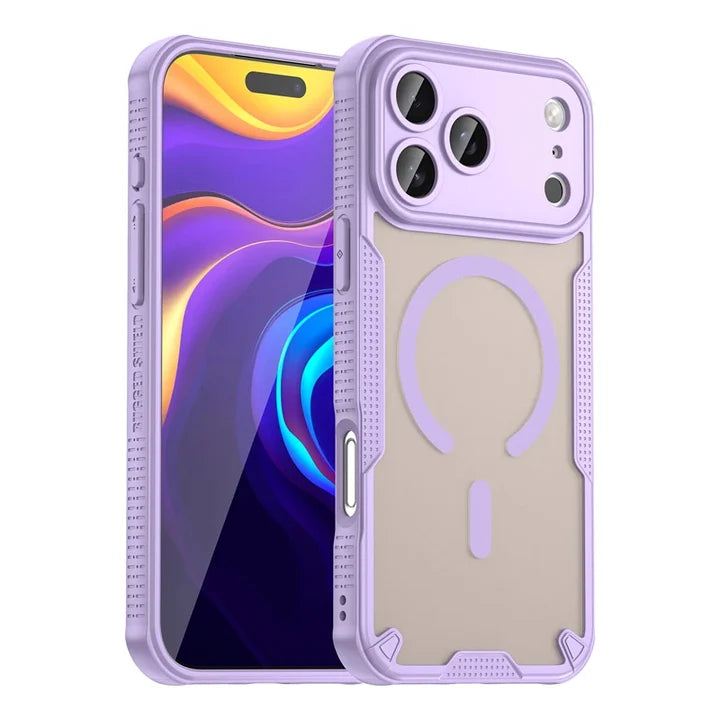 iPhone 17 Pro Max - Translucent ForgeCore Magnetic Armor Phone Case