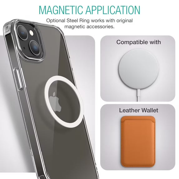 XClear (4 in 1 Bundle) For iPhone 14 : 3-Pack Screen Protector & 1pc Clear Case - Clear