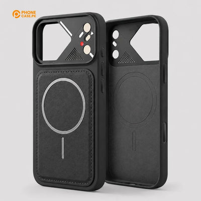 iPhone 17 Pro Max - AeroGrip Leather MagSafe Phone Case