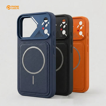 iPhone 17 Pro Max - AeroGrip Leather MagSafe Phone Case