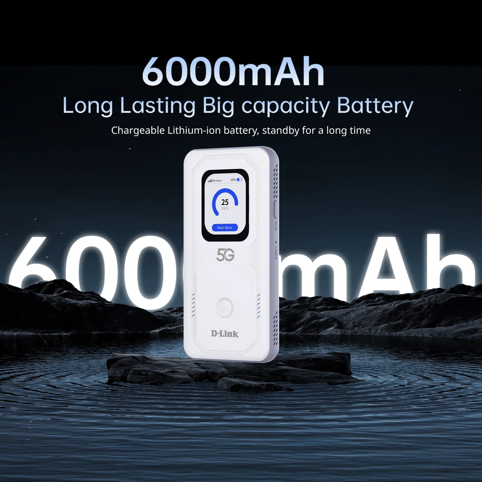 5G Wi-Fi 6 AX900 Mobile Wi-Fi Hotspot