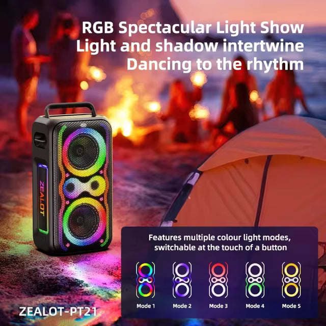 ZEALOT-PT21 200W Wireless Bluetooth Speaker