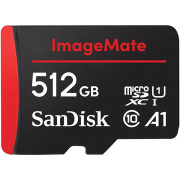 SanDisk 512GB ImageMate microSDXC UHS I Flash Memory Card