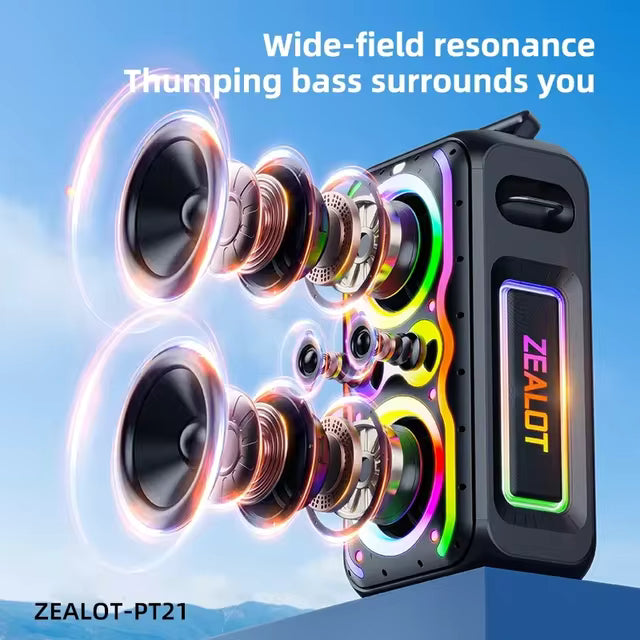 ZEALOT-PT21 200W Wireless Bluetooth Speaker