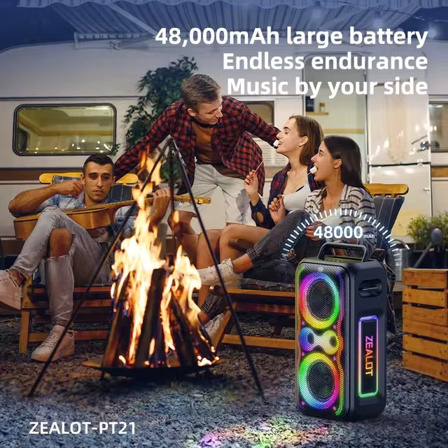 ZEALOT-PT21 200W Wireless Bluetooth Speaker