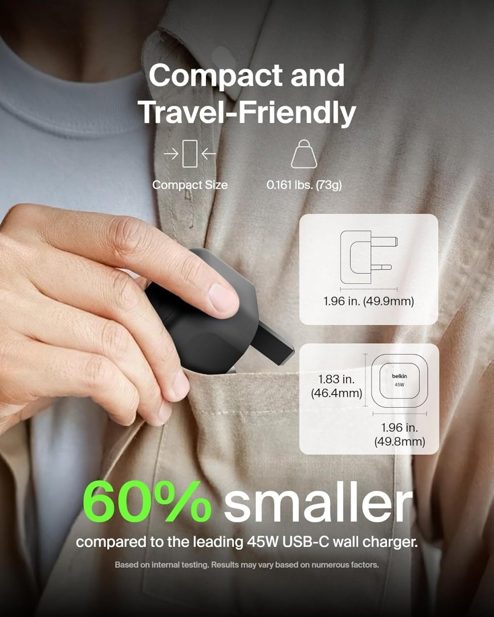 Belkin Compact Wall Charger 45W