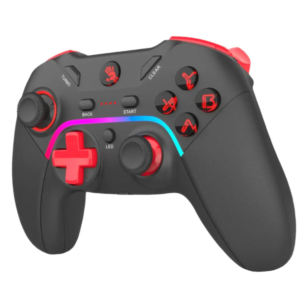 Bloody GPW70 Dual Mode 2.4G Wireless & USB Wired Gaming Gamepad - Sports Black