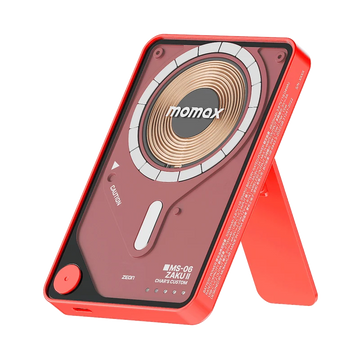 [Mobile Suit Gundam - Limited Edition] Momax IP131 5000mAh 1-Power X Pro Magnetic Wireless Power Bank with Built-In USB-C Cable