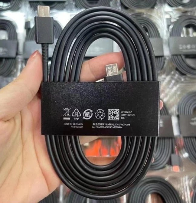 Genuine Samsung Type-C To C 5Amp Super Fast Charging Cable