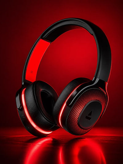 Beast Mode Wireless Bluetooth Headphones – RGB Gaming Lights, High-Definition Sound & Long Battery Life
