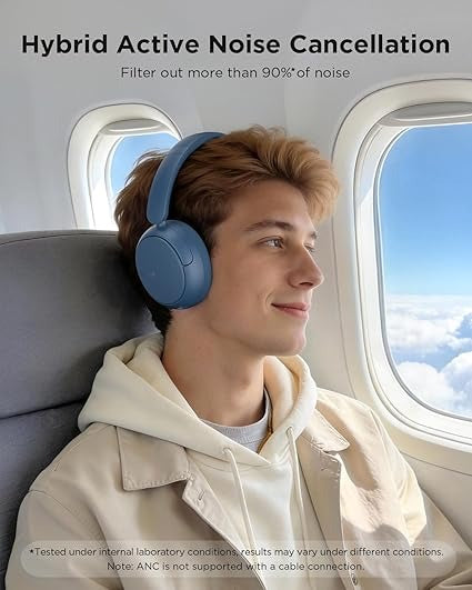 TALIX H30 Hybrid Active Noise Cancelling Headphones