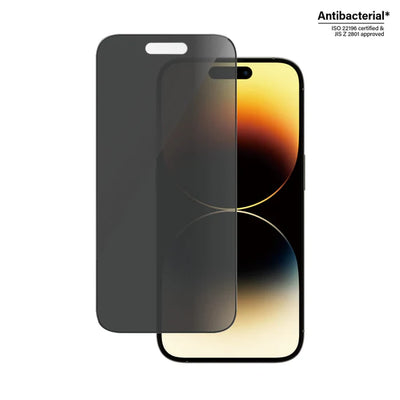 Panzer Glass® Privacy Screen Protector iPhone 14 Pro | Ultra-Wide Fit w. Easy Aligner