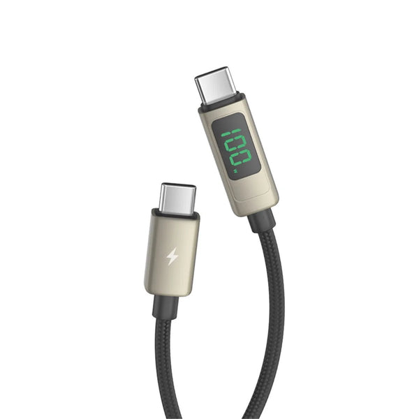 PD 100W Display USB-C to USB-C Fast Charging & Data Sync Cable