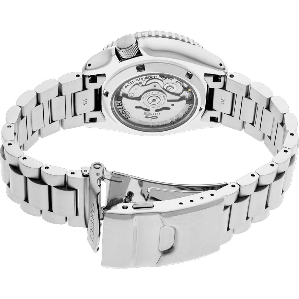 Seiko 5 Sports SKX Collection Automatic Watch - Stainless/Blue