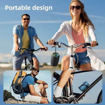 Zealot M2 Portable Bluetooth Speaker – Wireless, RGB Light, 360° Surround Sound